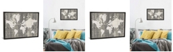 iCanvas Old World Map by Wild Apple Portfolio Gallery-Wrapped Canvas Print - 18" x 26" x 0.75"